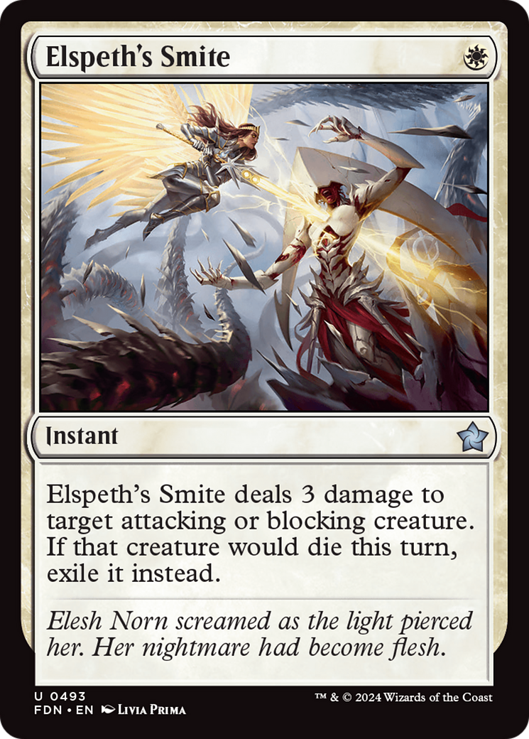 Image of Elspeth's Smite (FDN-493) - Foundations
