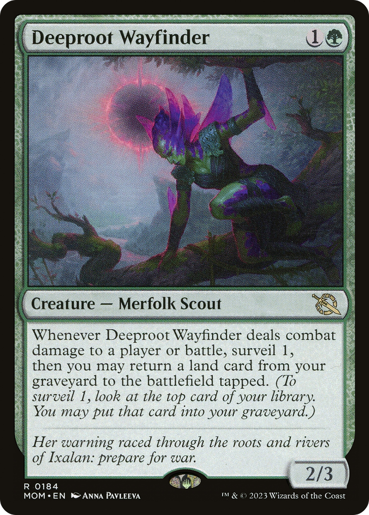 Image of Deeproot Wayfinder (MOM-184) - March of the Machine