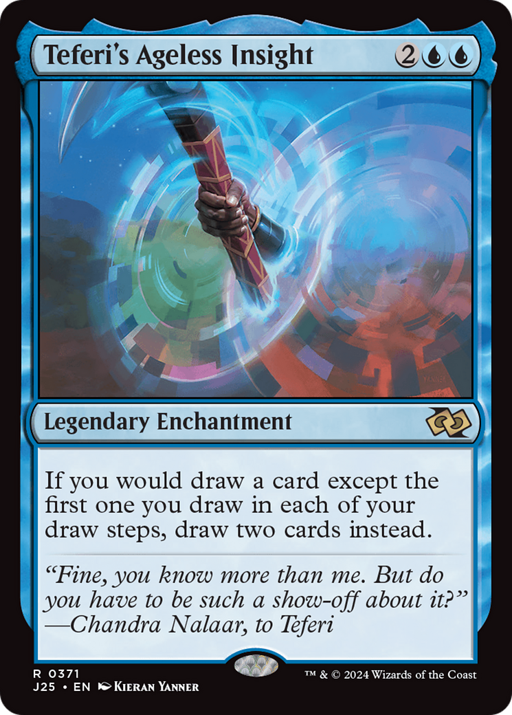 Image of Teferi's Ageless Insight (J25-371) - Foundations Jumpstart