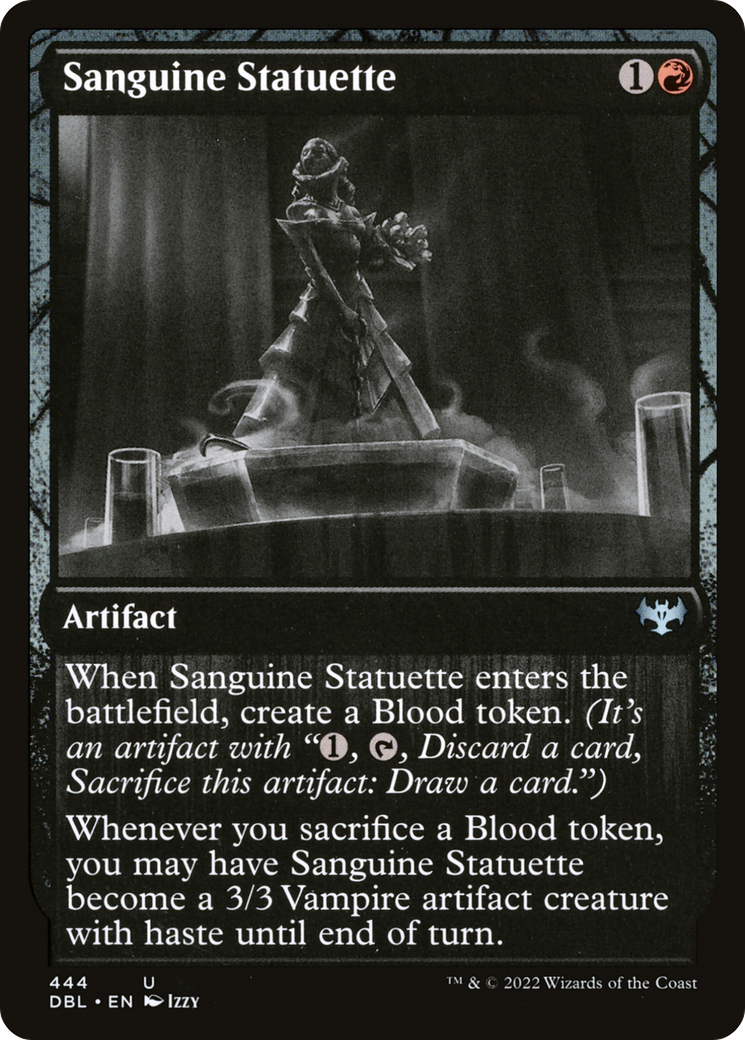 Image of Sanguine Statuette (DBL-444) - Innistrad: Double Feature Foil