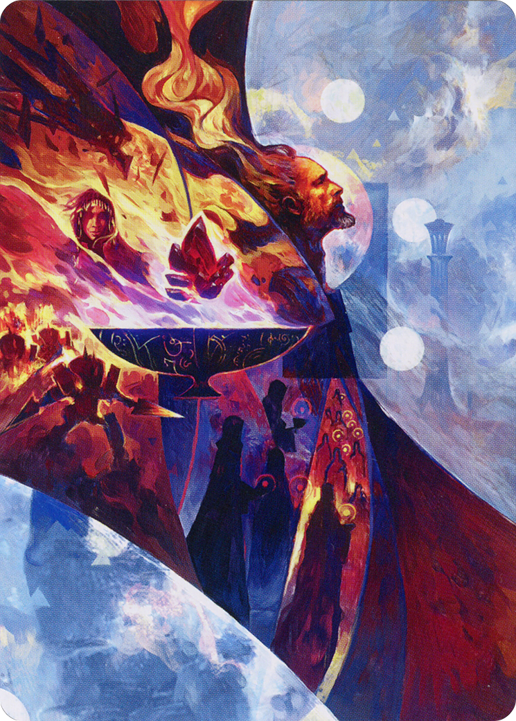Image of Urza's Command // Urza's Command (ABRO-031) - The Brothers' War Art Series (Borderless) Foil