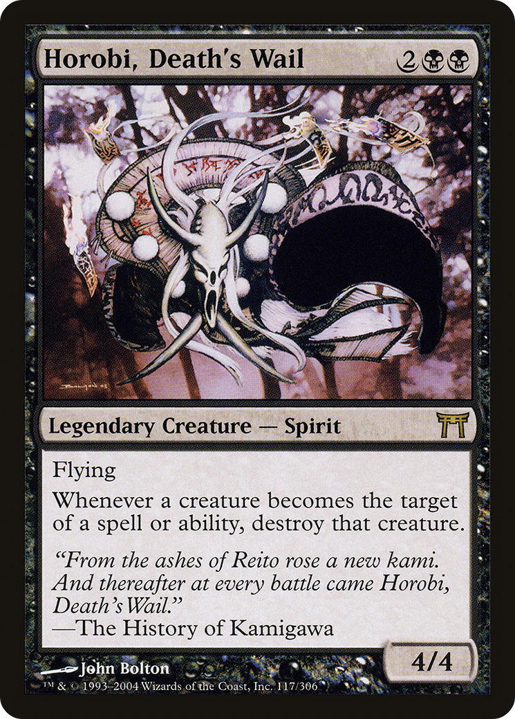 Image of Horobi, Death's Wail (CHK-117) - Champions of Kamigawa Foil