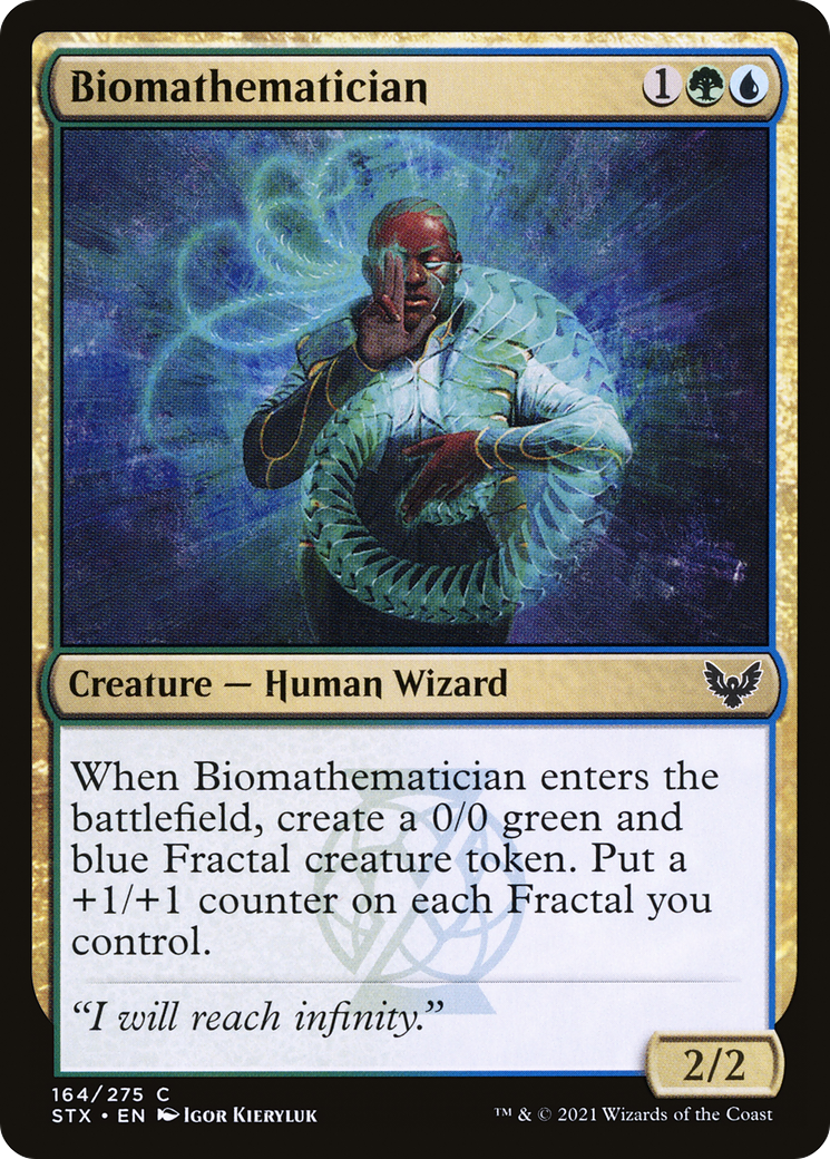 Image of Biomathematician (STX-164) - Strixhaven: School of Mages Foil