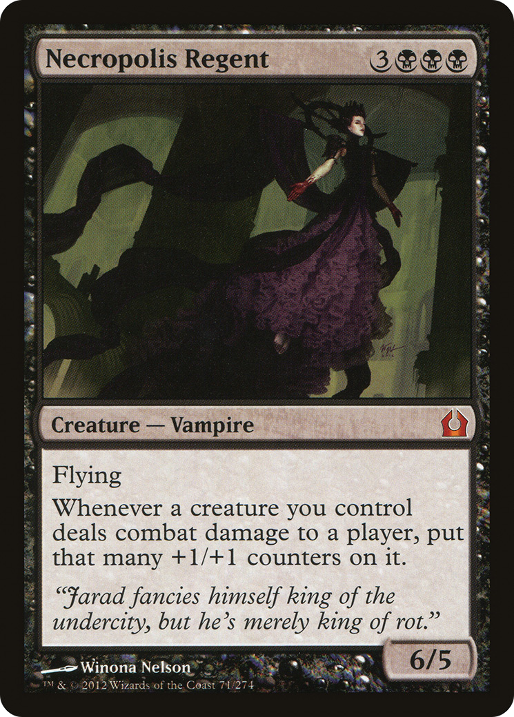 Image of Necropolis Regent (RTR-071) - Return to Ravnica Foil