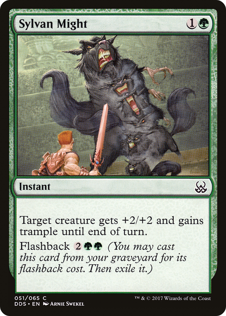 Image of Sylvan Might (DDS-051) - Duel Decks: Mind vs. Might