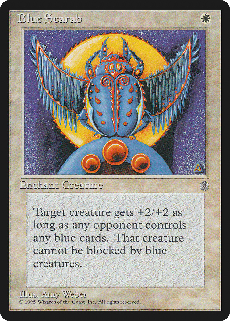 Image of Blue Scarab (ICE-) - Ice Age