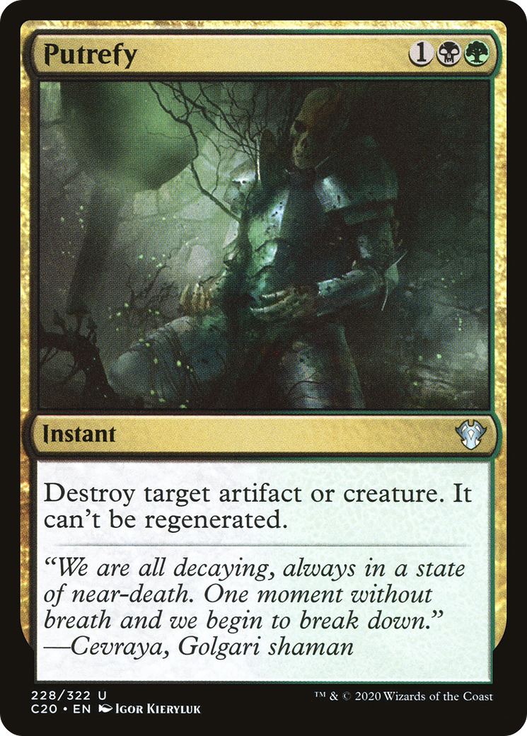 Image of Putrefy (C20-228) - Commander 2020