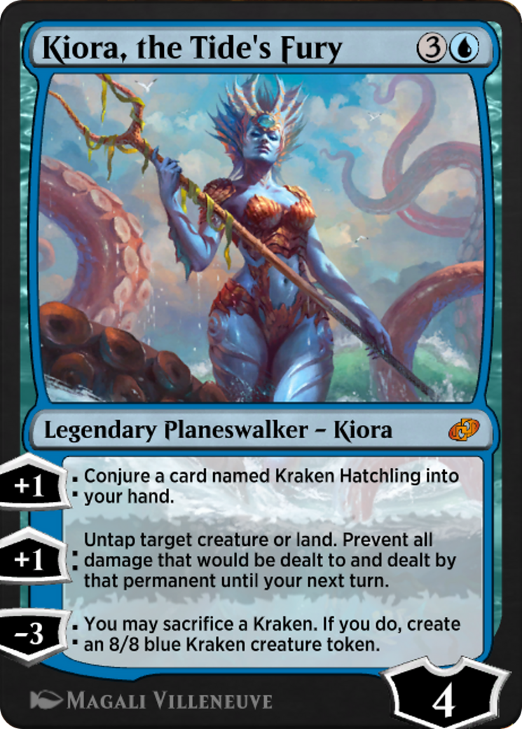 Image of Kiora, the Tide's Fury (J21-010) - Jumpstart: Historic Horizons