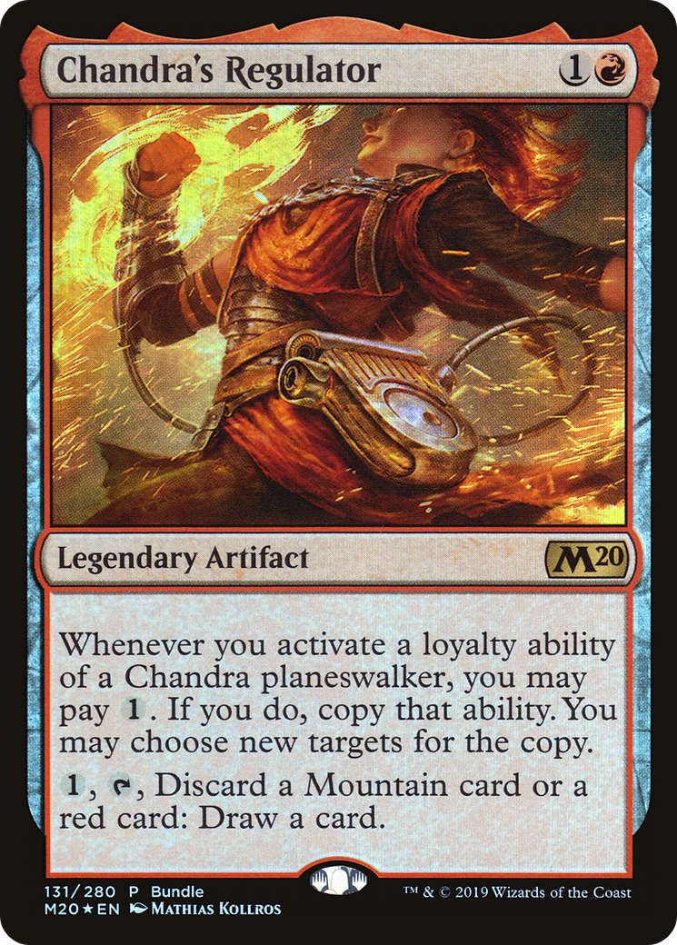 Image of Chandra's Regulator (M20 Bundle) (UMP-131) - Core Set 2020 Promos Foil