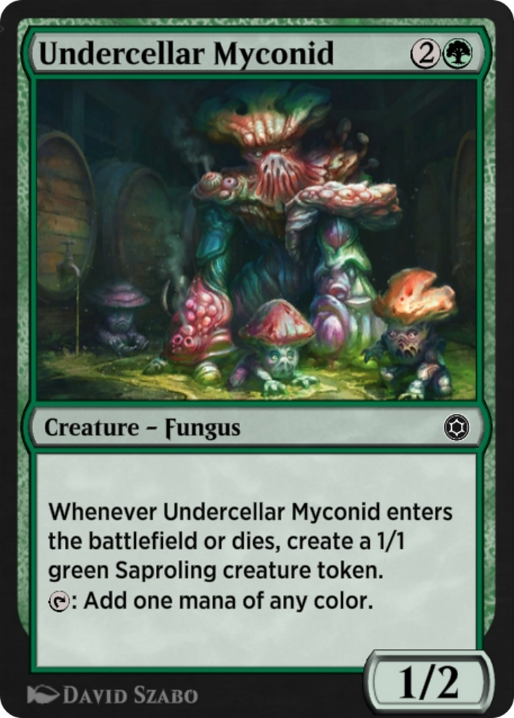 Image of Undercellar Myconid (HBG-226) - Alchemy Horizons: Baldur's Gate