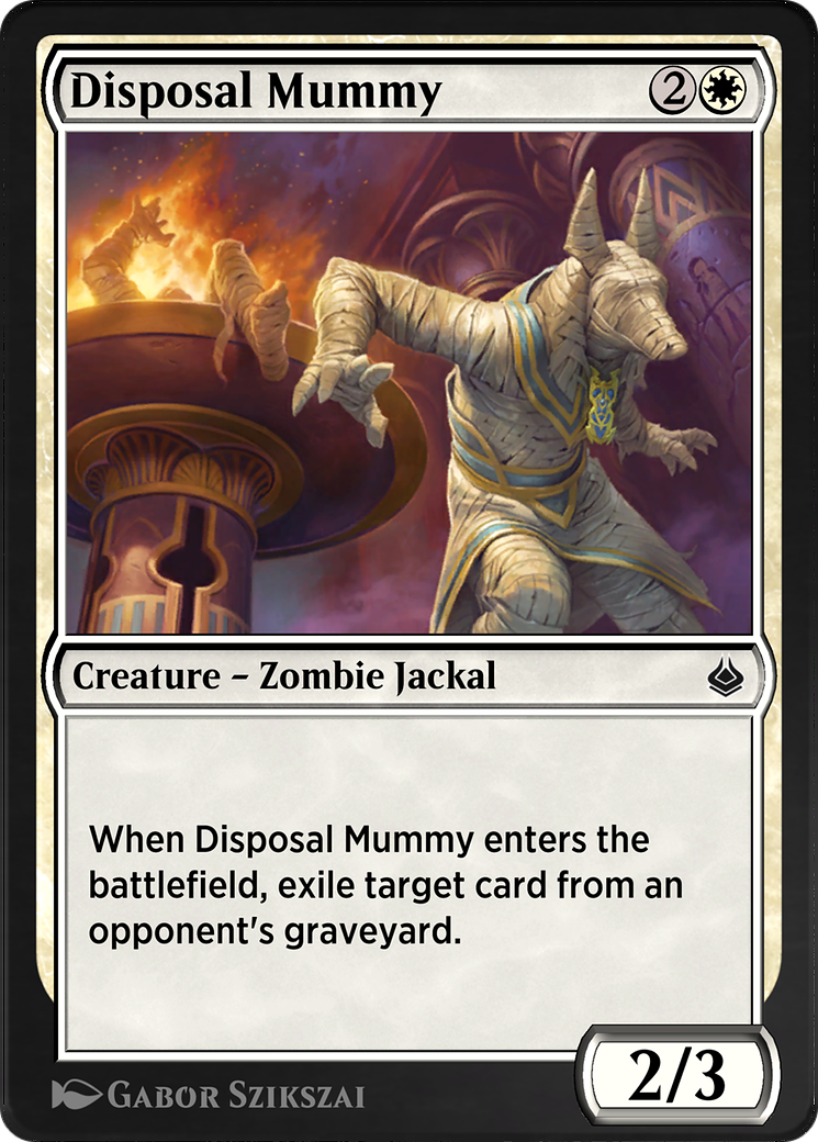 Image of Disposal Mummy (AKR-014) - Amonkhet Remastered
