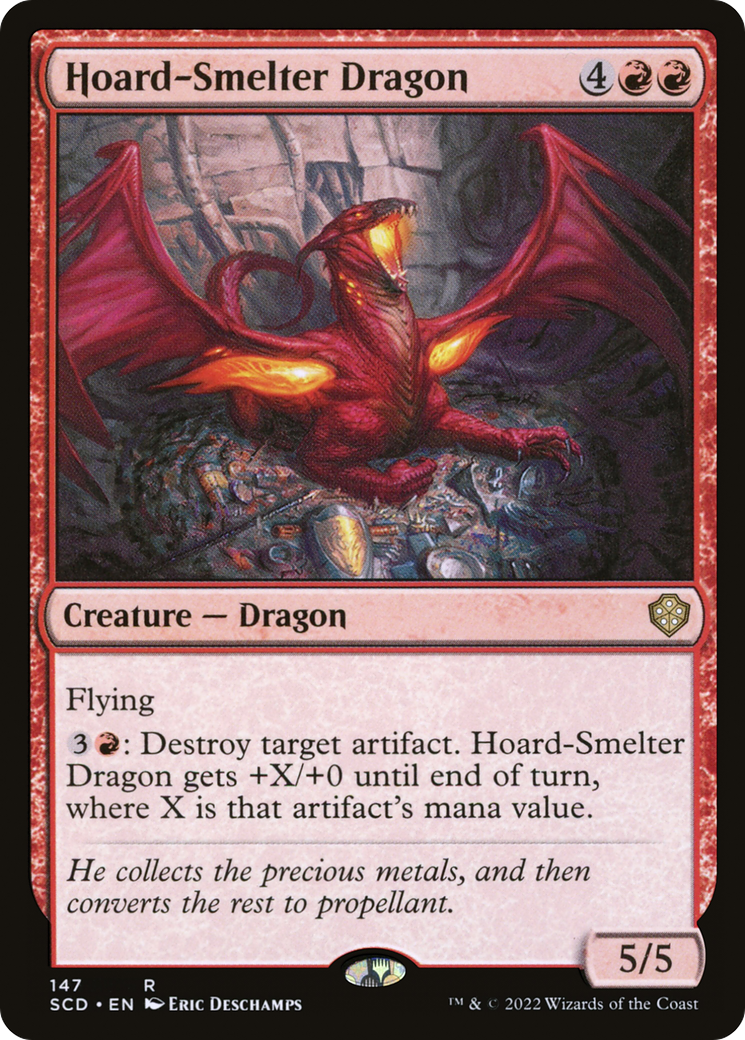 Image of Hoard-Smelter Dragon (SCD-147) - Starter Commander Decks