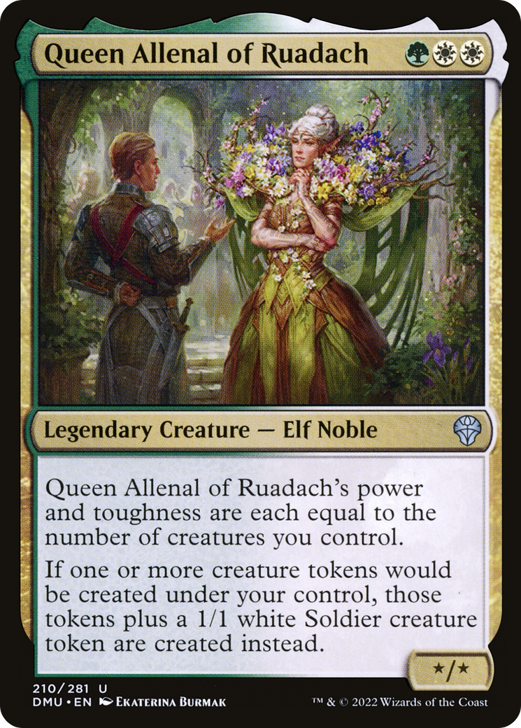 Image of Queen Allenal of Ruadach (DMU-210) - Dominaria United