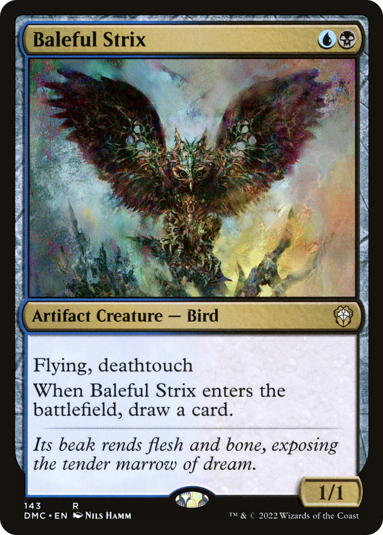 Image of Baleful Strix (DMC-143) - Dominaria United Commander