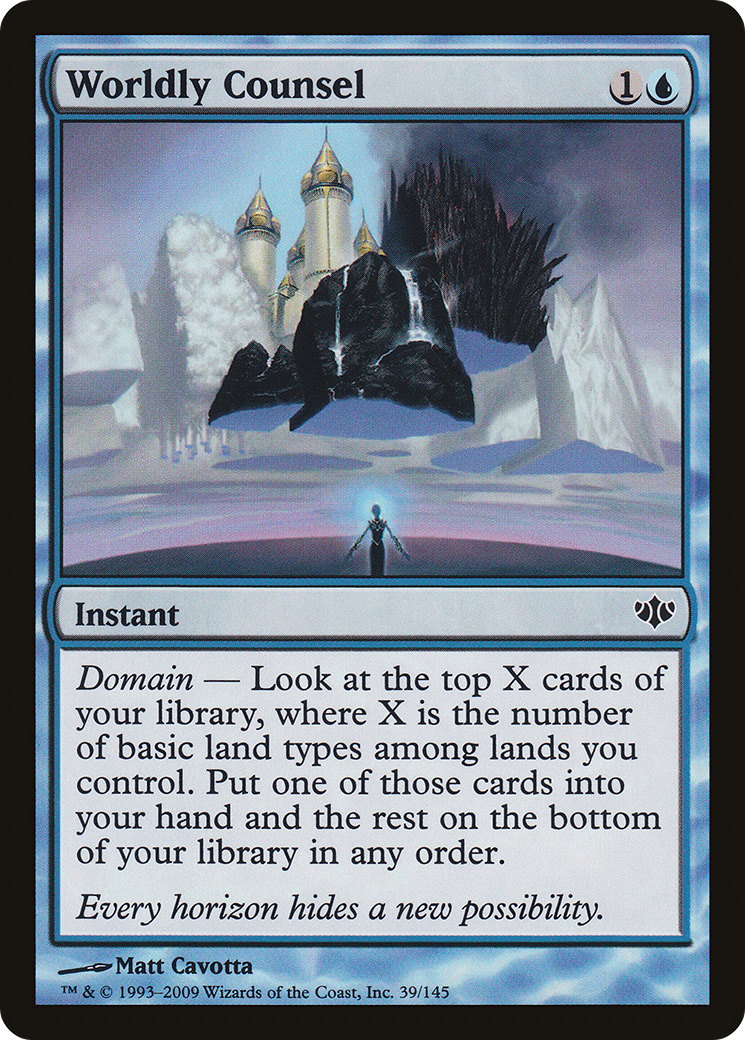 Image of Worldly Counsel (CON-039) - Conflux
