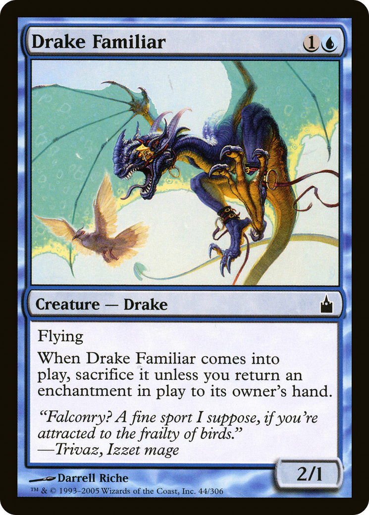 Image of Drake Familiar (RAV-044) - Ravnica: City of Guilds