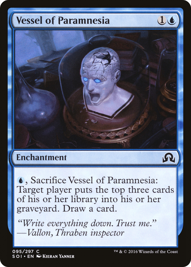 Image of Vessel of Paramnesia (SOI-095) - Shadows over Innistrad Foil