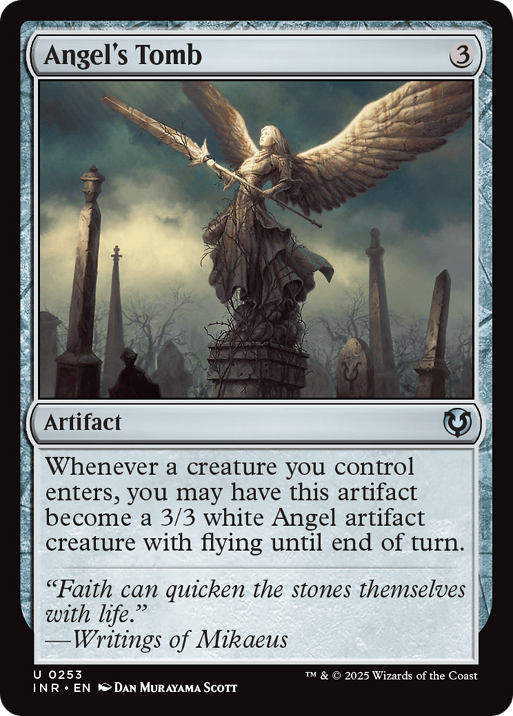 Image of Angel's Tomb (INR-253) - Innistrad Remastered Foil