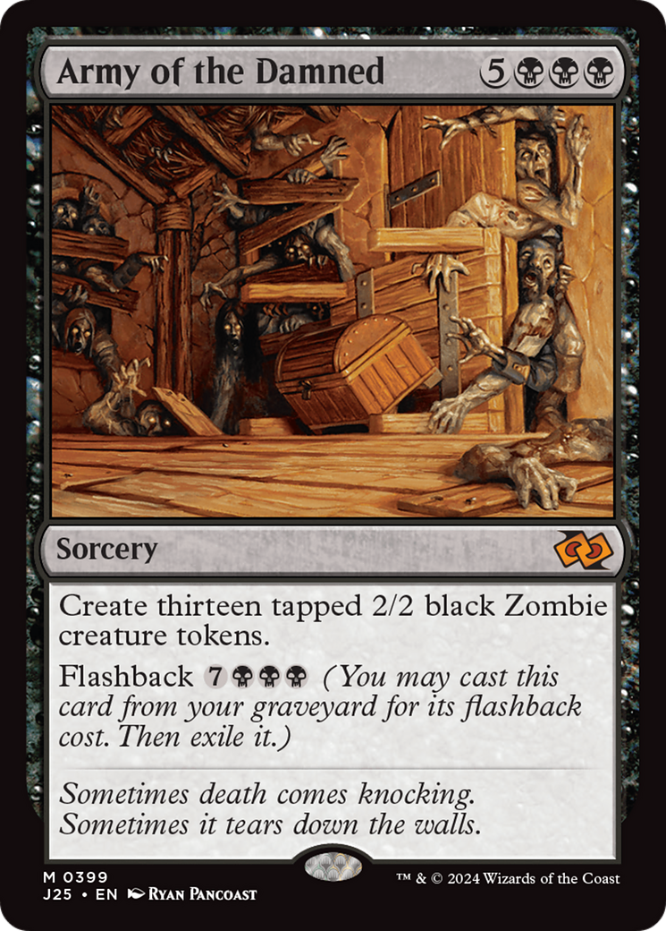 Image of Army of the Damned (J25-399) - Foundations Jumpstart