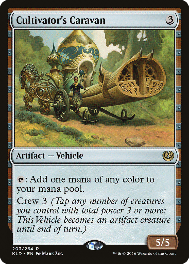 Image of Cultivator's Caravan (KLD-203) - Kaladesh Foil