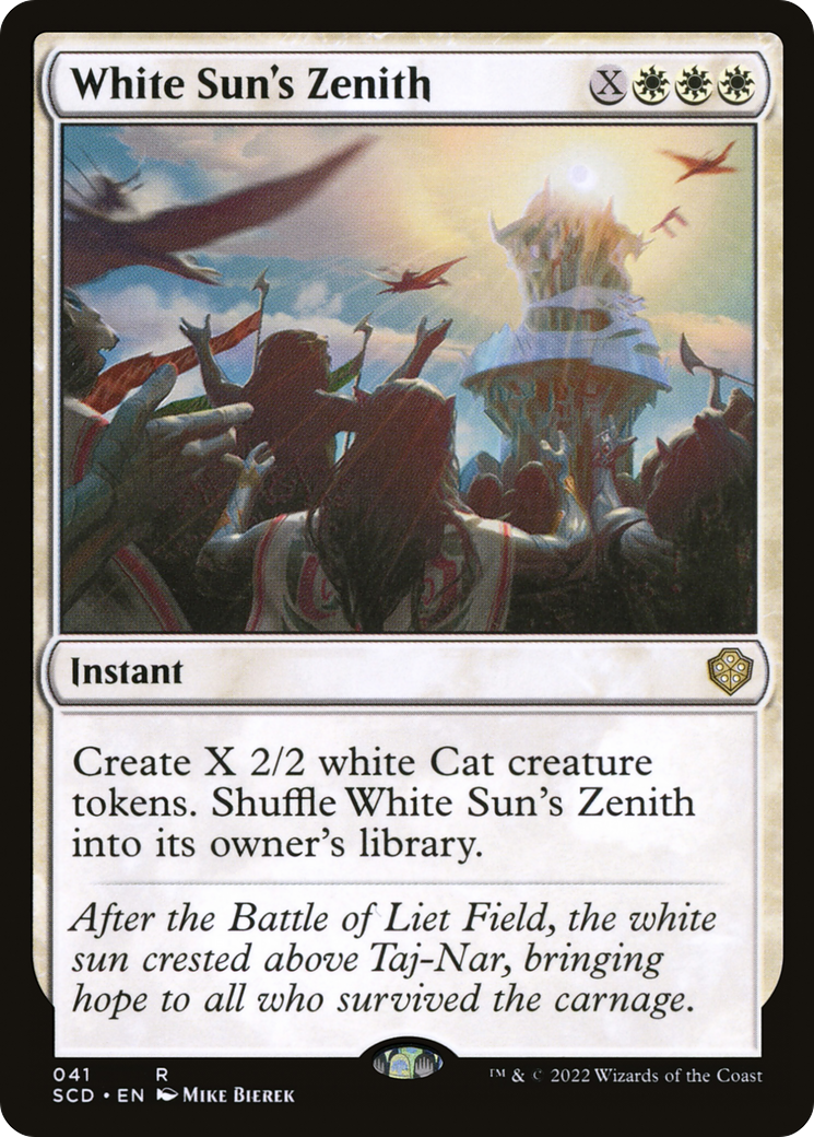 Image of White Sun's Zenith (SCD-041) - Starter Commander Decks
