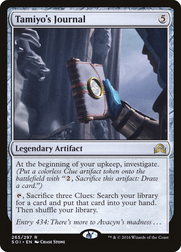 Image of Tamiyo's Journal (Entry 434) (SOI-265) - Shadows over Innistrad