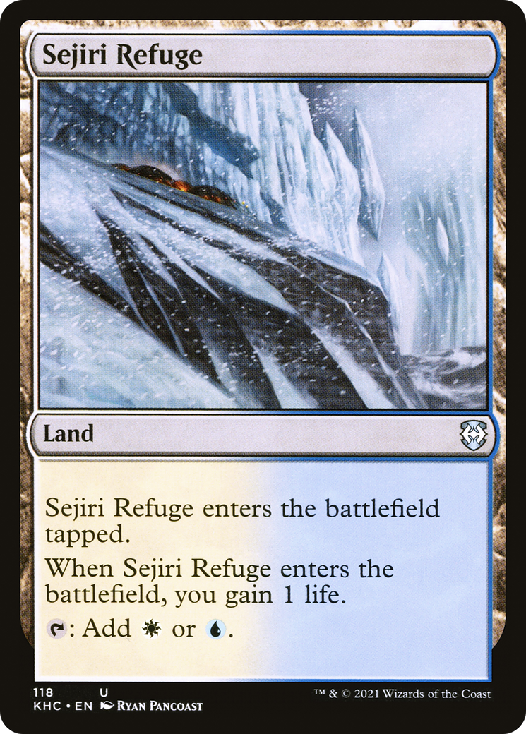 Image of Sejiri Refuge (KHC-118) - Kaldheim Commander