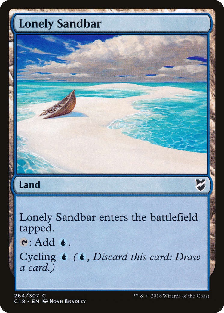 Image of Lonely Sandbar (C18-264) - Commander 2018