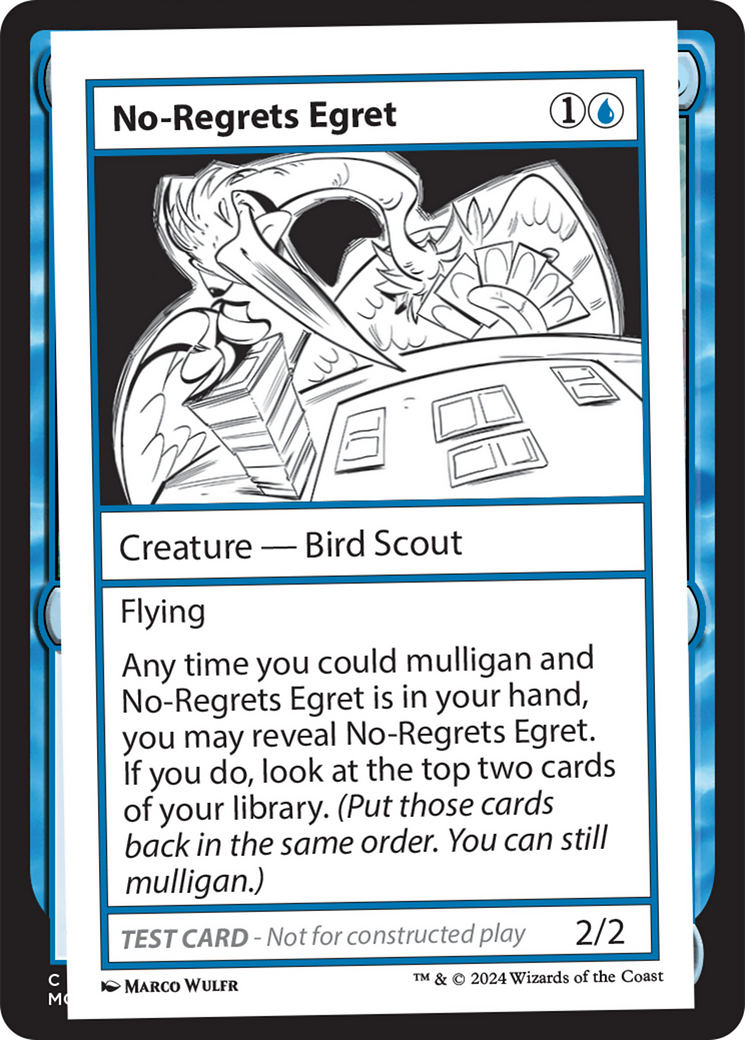 Image of No-Regrets Egret (MB2PC-) - Mystery Booster 2