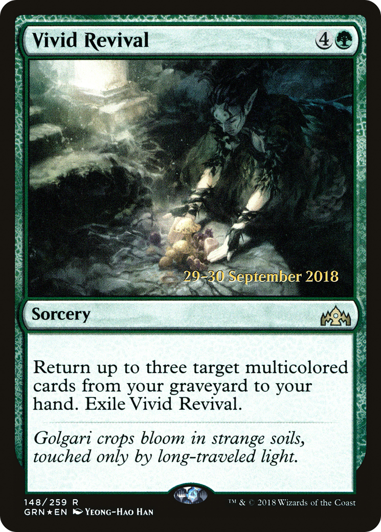 Image of Vivid Revival (PRE-148) - Guilds of Ravnica Promos Foil