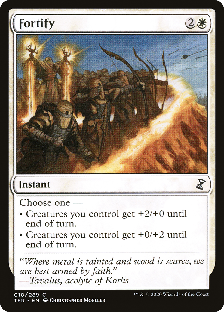 Image of Fortify (TSR-018) - Time Spiral Remastered Foil