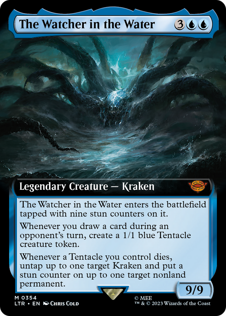 Image of The Watcher in the Water (Extended Art) (LTR-354) - The Lord of the Rings: Tales of Middle-earth: (Extended Art)