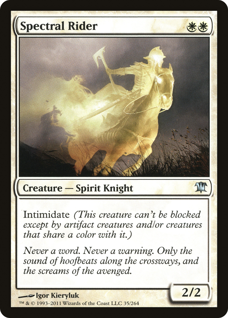 Image of Spectral Rider (ISD-035) - Innistrad