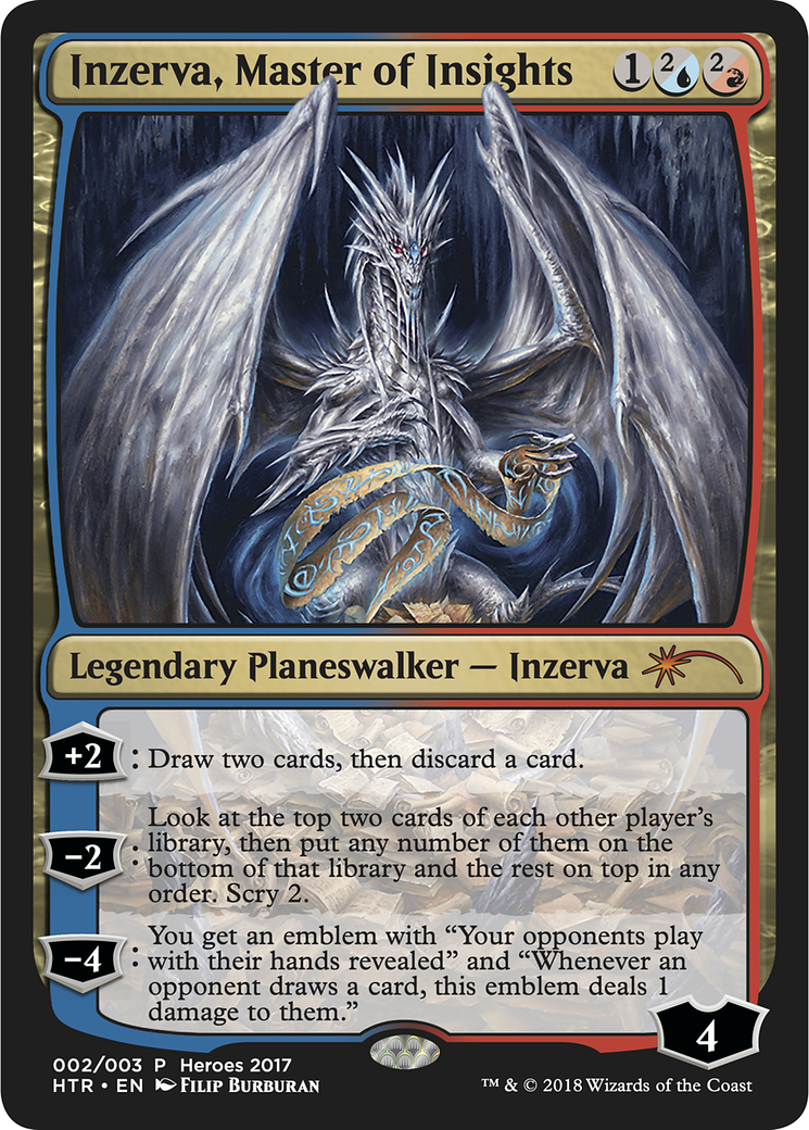 Image of Inzerva, Master of Insights (UMP-002) - 2017 Heroes of the Realm