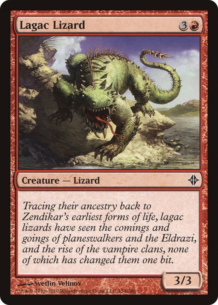 Image of Lagac Lizard (ROE-154) - Rise of the Eldrazi
