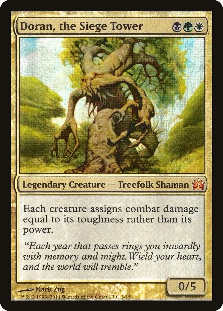 Image of Doran, the Siege Tower (V11-) - From the Vault: Legends Foil