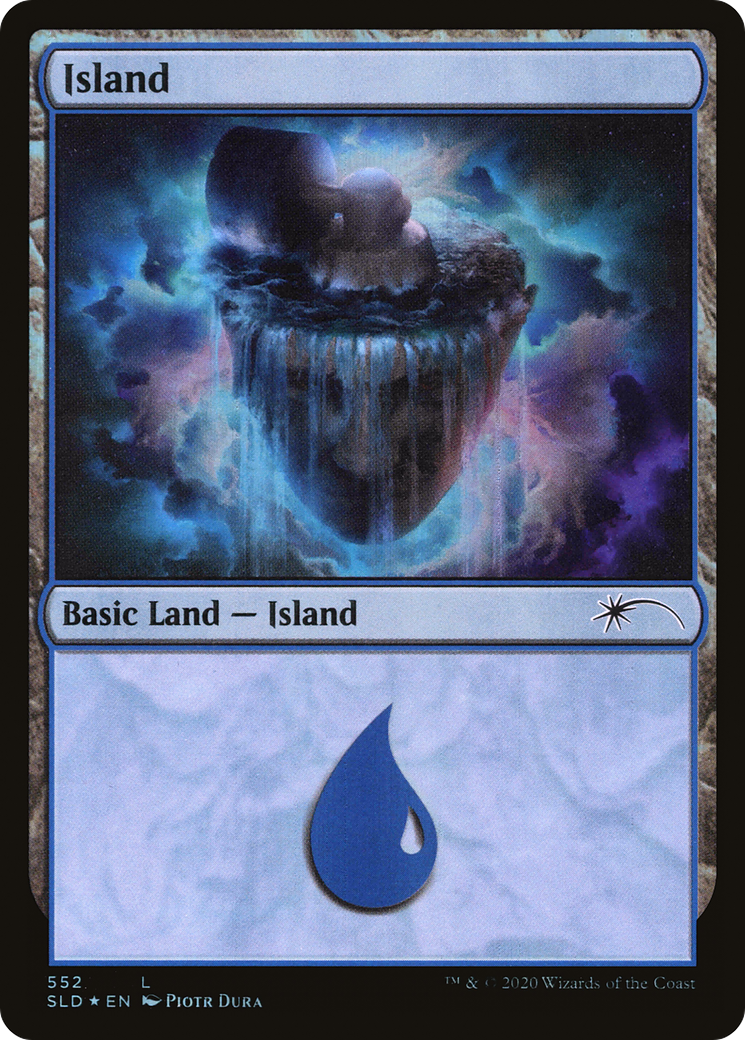 Image of Island (552) (SLD-552) - Secret Lair Drop Foil