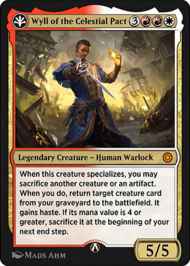 Image of Wyll of the Celestial Pact (HBG-15W) - Alchemy Horizons: Baldur's Gate