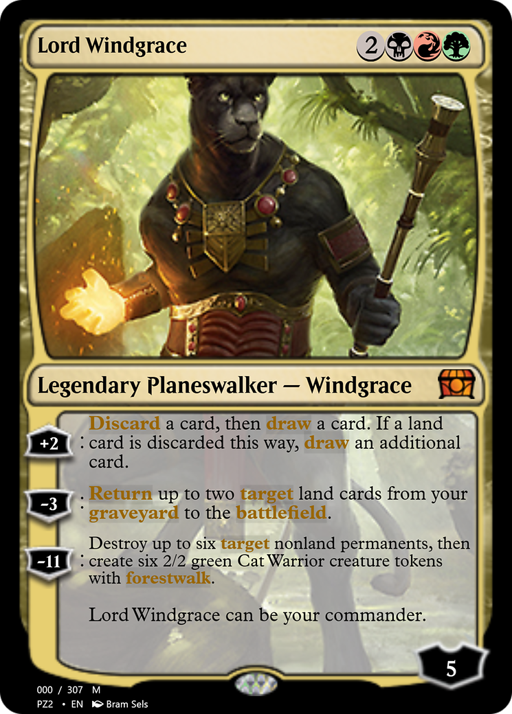 Image of Lord Windgrace (PZ2-70667) - Treasure Chest Foil