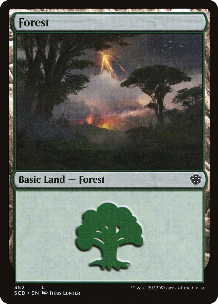 Image of Forest (352) (SCD-352) - Starter Commander Decks