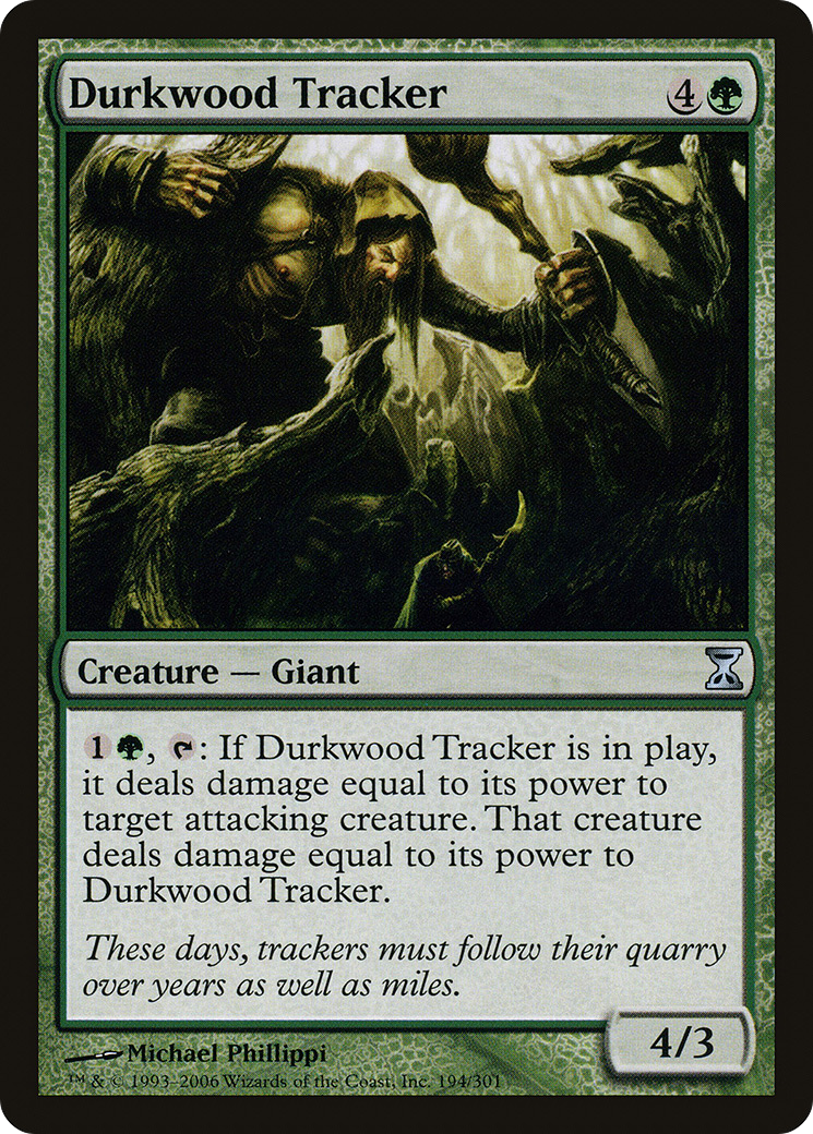 Image of Durkwood Tracker (TSP-194) - Time Spiral Foil