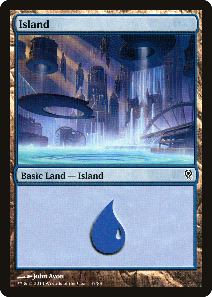 Image of Island (37) (DDM-037) - Duel Decks: Jace vs. Vraska