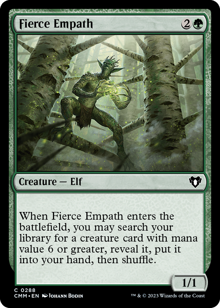 Image of Fierce Empath (CMM-288) - Commander Masters