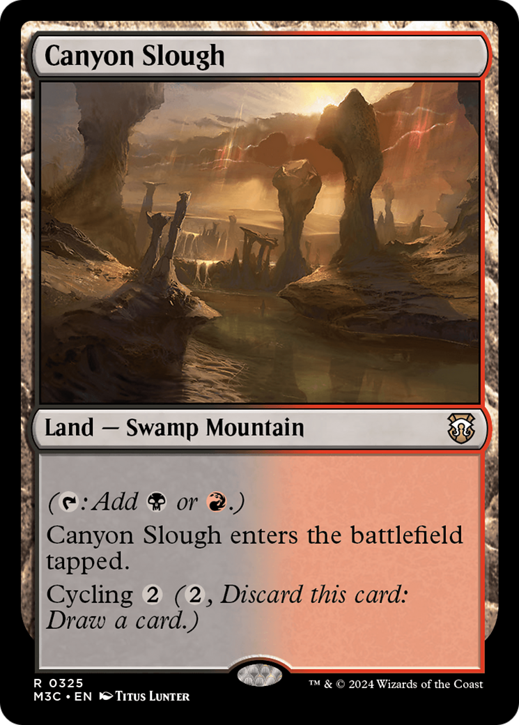 Image of Canyon Slough (M3C-325) - Modern Horizons 3 Commander