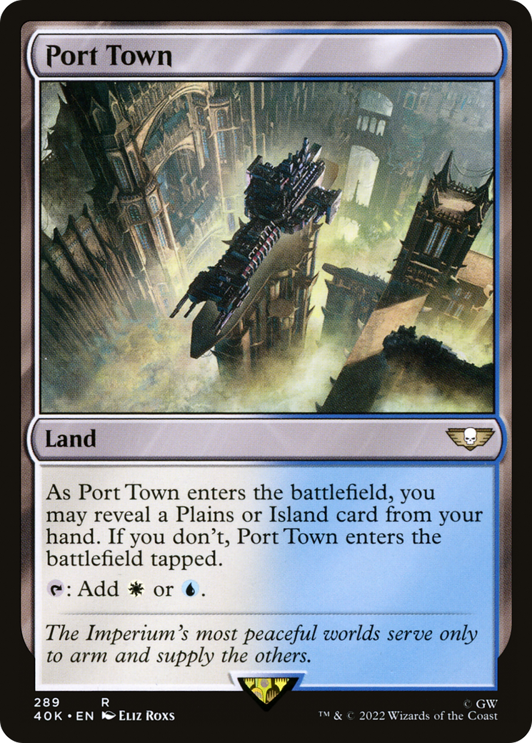 Image of Port Town (40K-289) - Warhammer 40,000 Commander