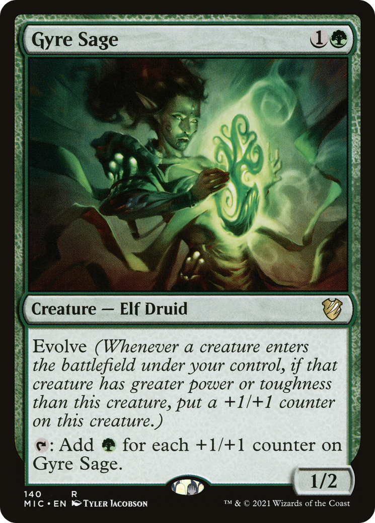Image of Gyre Sage (MIC-140) - Midnight Hunt Commander