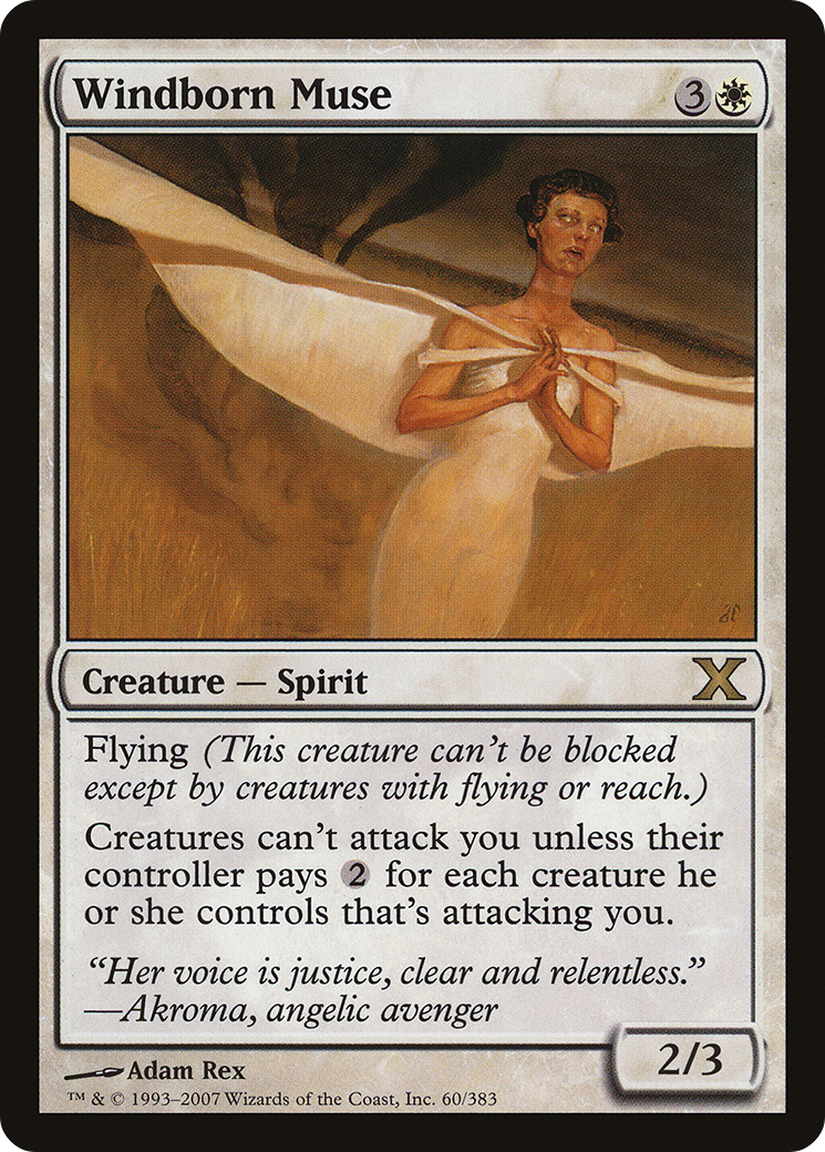 Image of Windborn Muse (10E-060) - Tenth Edition