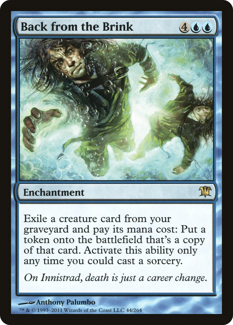 Image of Back from the Brink (ISD-044) - Innistrad Foil