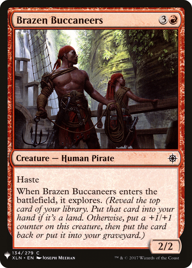 Image of Brazen Buccaneers (LIST-XLN-134) - The List