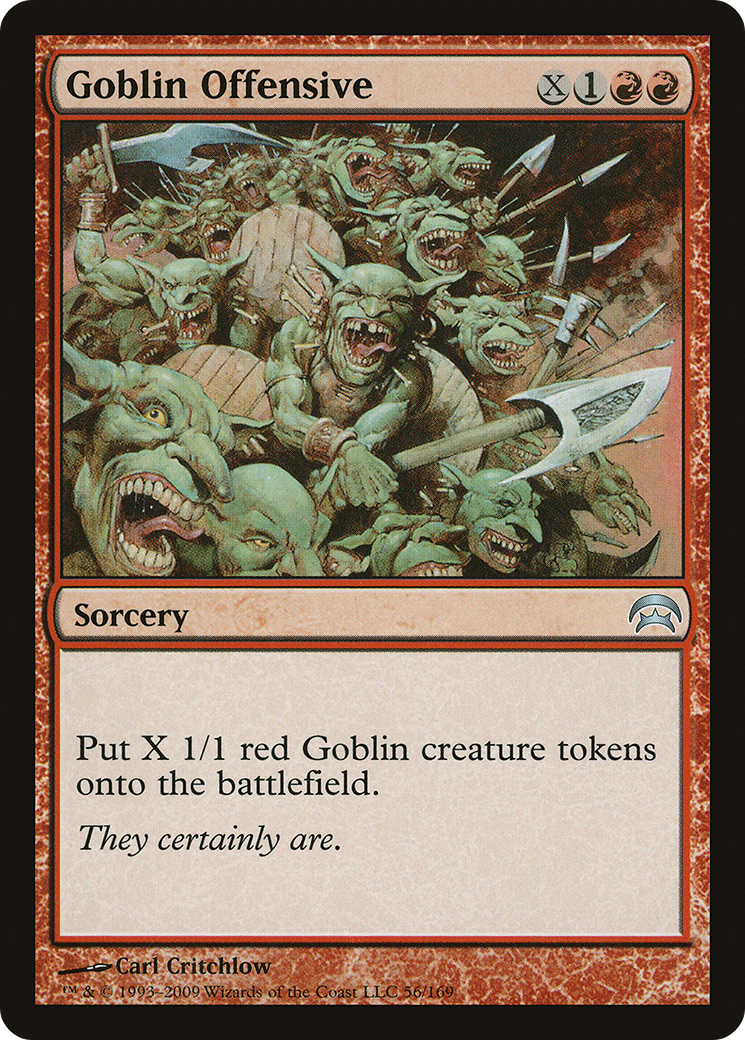 Image of Goblin Offensive (HOP-056) - Planechase